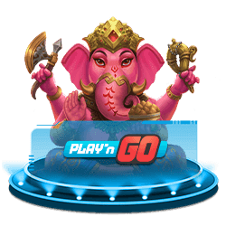 Biểu tượng thương hiệu Play'n GO tại sảnh game EU9