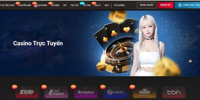Giới thiệu tổng quan về sảnh casino EU9  